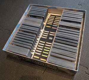 Dominion base game (1st ed) box card inserts for thicker sleeves