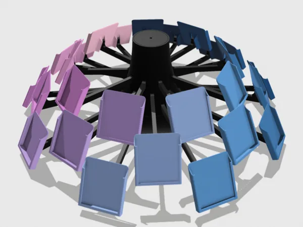 Dominion Revolving Card Holder