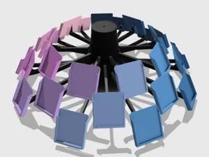 Dominion Revolving Card Holder
