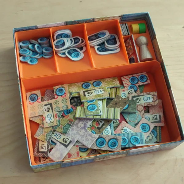 Patchwork boardgame insert