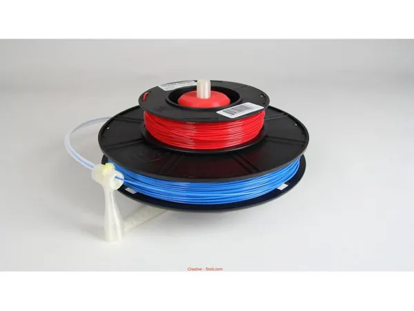 Universal stand-alone filament spool holder (Fully 3D-printable)