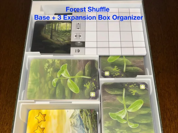 Forest Shuffle Box Insert - Base + 3 Expansions