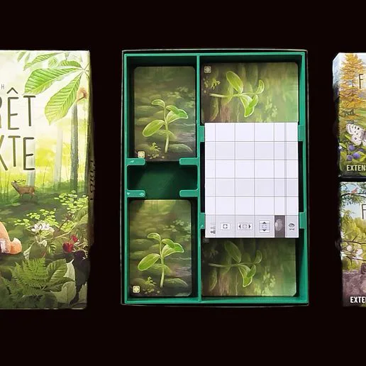 Insert organizer Forest shuffle and its extensions
