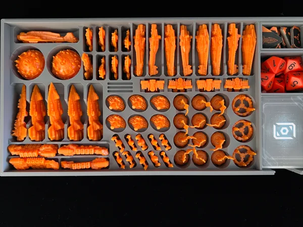 Twilight Imperium Player Units & Ships tray