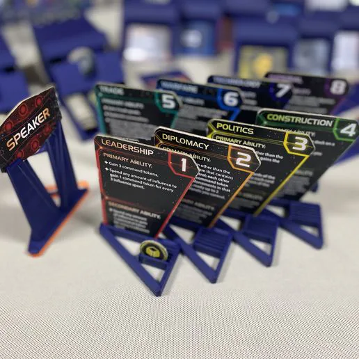 Twilight Imperium 4 Strategy Card & Speaker Stands