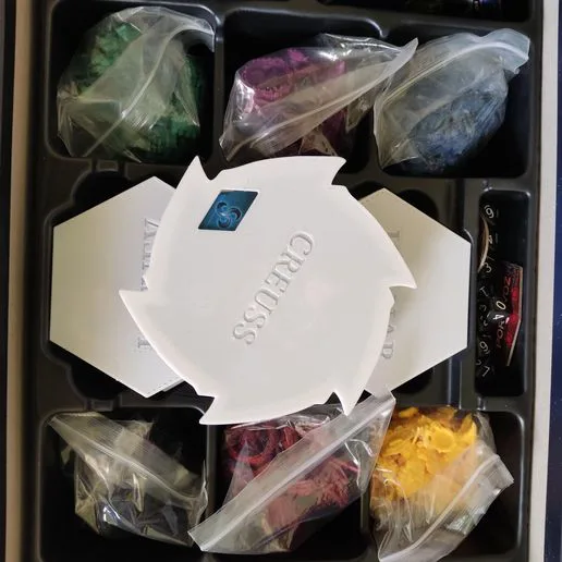 Twilight Imperium 4 ed Insert + Propecy of Kings Insert compatible with original insert