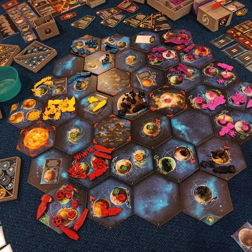 Insert Twilight Imperium 4th with expansion