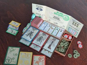 Rising Sun Player Board (sleeves version)