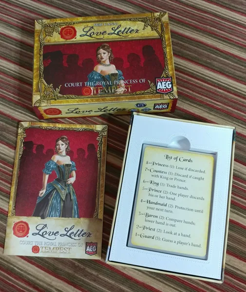 Love Letter Organizer - AEG Boxed Edition.