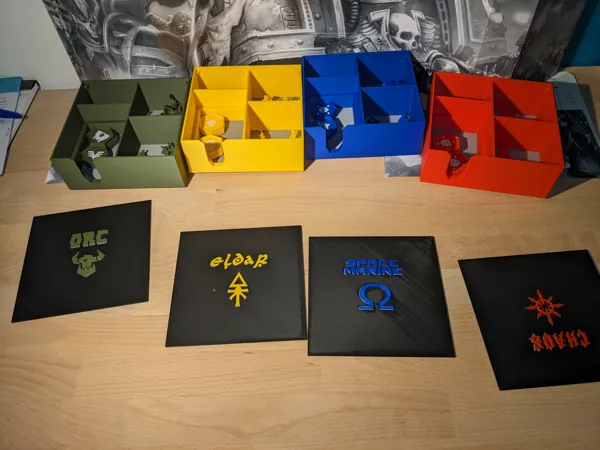 Forbidden Stars Faction Organizers & Storage