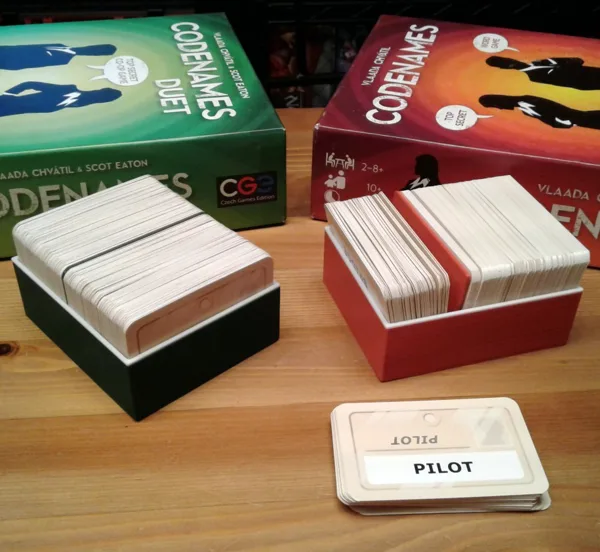 Codenames Card Box and Divider
