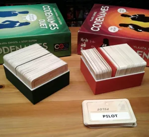 Codenames Card Box and Divider