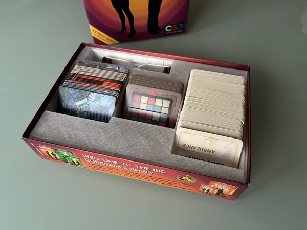 Codenames Game Insert Organizer