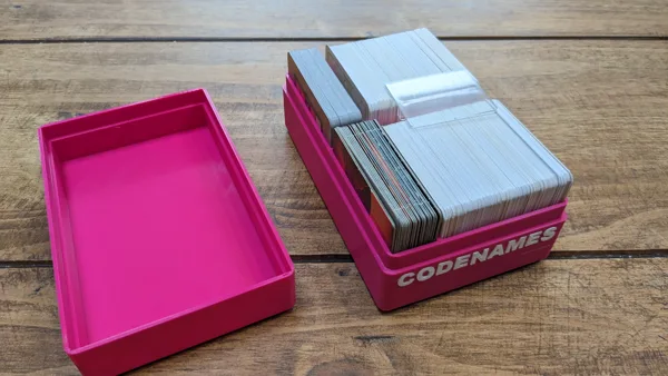 Codenames Board Game Box