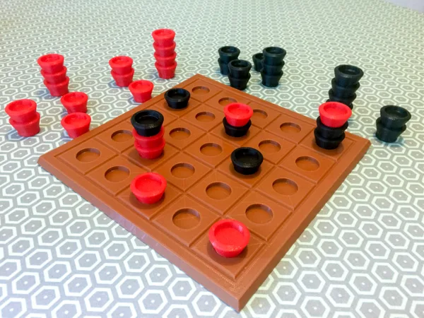 Stackable Abstract Game Pieces