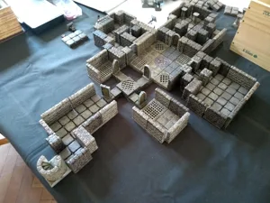 OpenForge 2.0 Dungeon Saga Dwarf King Quest - Print List & Custom Walls