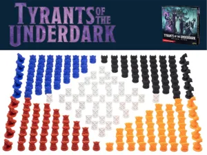 Tyrants of the Underdark - 3d tokens set