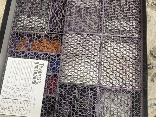 Tyrants of the Underdark 2ed (square box) insert