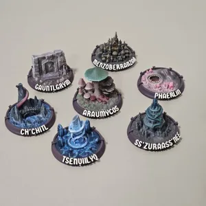 Custom Cities and Locations Inspired by Tyrants of The Underdark