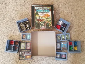 Champions of Midgard game box organizer