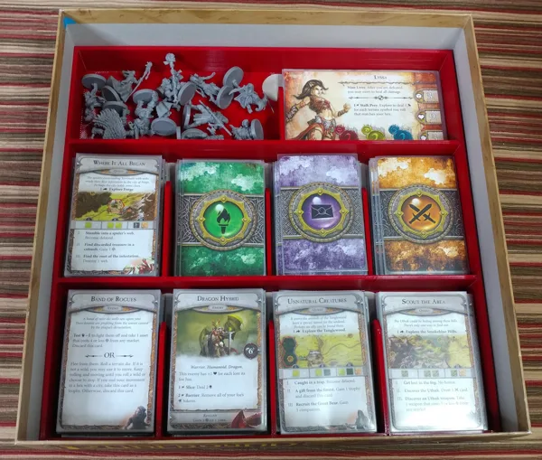 Runebound (3rd Edition) & Expansions Organizer