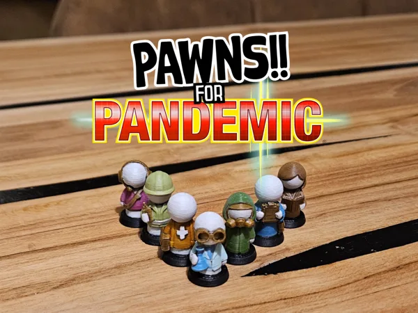 Pawns for Pandemic Boardgame