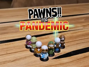 Pawns for Pandemic Boardgame