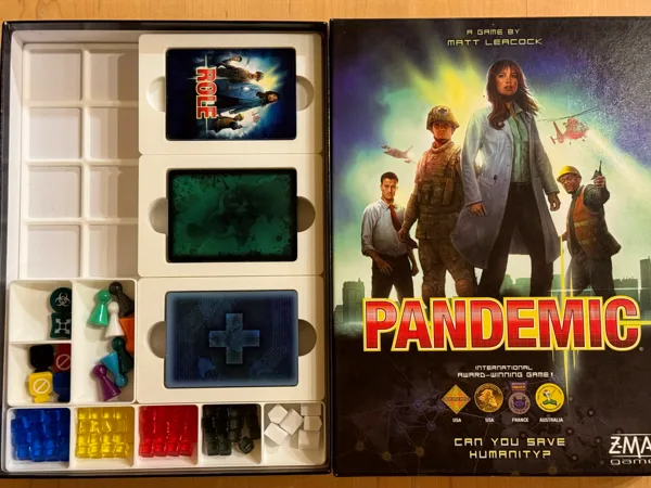 Pandemic Board Game - Gridfinity Inserts