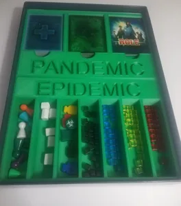 Pandemic Game Organizer Box