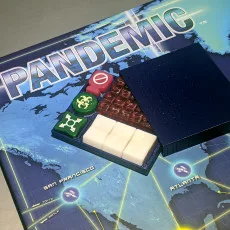 COVID-19: A Pandemic Scenario boardgame organizer