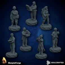 Player Characters for use with Pandemic Board Game