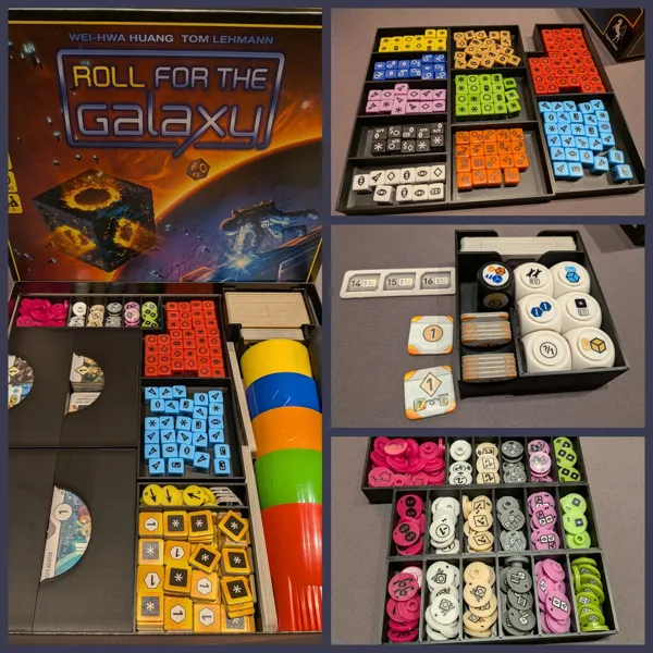 Roll for the Galaxy - Organizer (incl. Expansions)