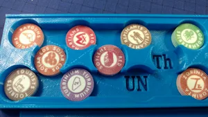Crayon Rails Tokens Holder