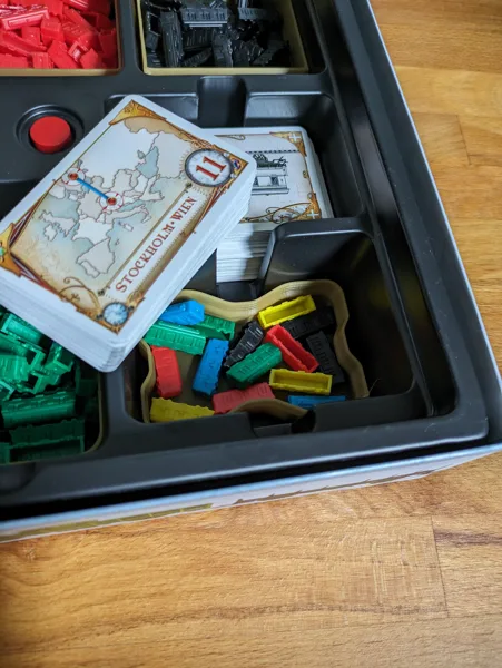 Ticket To Ride / Zug um Zug Europe card raiser