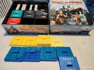 Ticket to ride Rails and Sails- trains/ships box