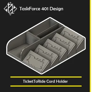 Ticket To Ride Card Holder (Both Sizez)