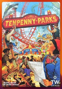 Tenpenny Parks Board Game Insert (Sleeved Cards)