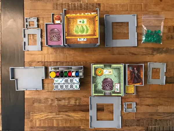 Escape: The Curse of the Temple – Big Box v1 customizable organizers