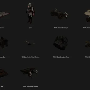 Toy Soldiers War Chest Models [ALL ARMYS OF GAME].