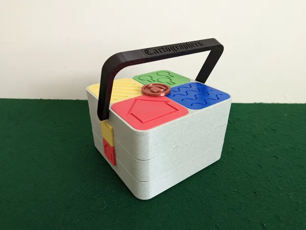 Upgrades to Cartographers Modular Storage Box for 3D Printed Cartographers