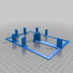 Cartographers Board Game Box Insert