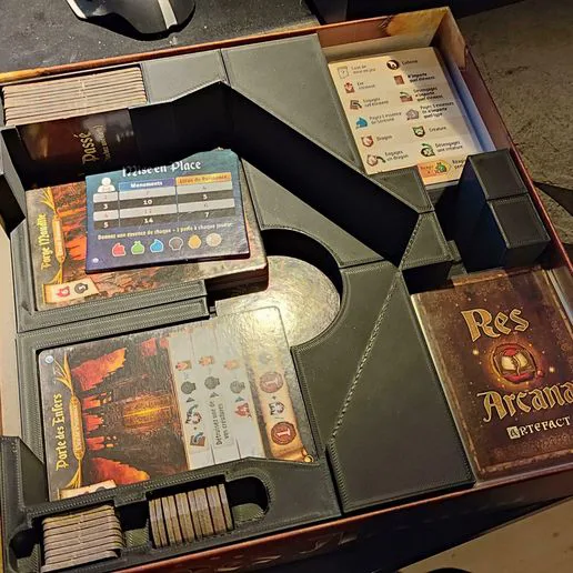 Res Arcana Insert - sleeved - full Extension