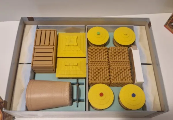 Stone age Boardgame insert