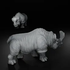 Megacerops - Ancient Thunder Beast (Stone Age Beast)