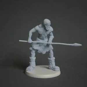 Stone Age Tribe 1 - 75 mm miniature