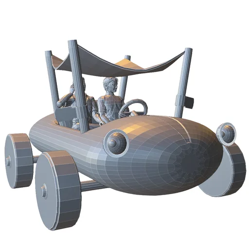 The Flintstones Stone Age Car Miniature