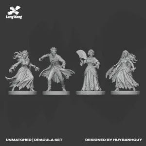 COMBO FULL SET DRACULA - UNMATCHED MINIATURE