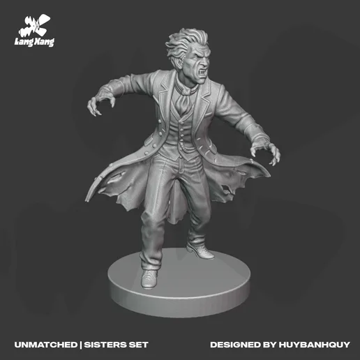 DRACULA (REDESIGN) - UNMATCHED HERO MINIATURE