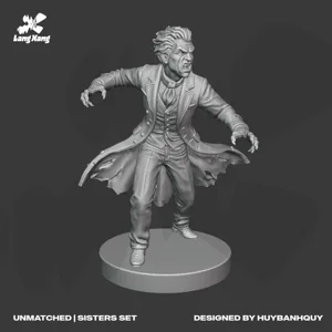 DRACULA (REDESIGN) - UNMATCHED HERO MINIATURE