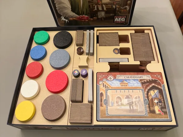 Istanbul Board Game Insert with all Expansions